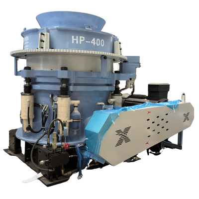 Calidad HP400 Molino de cono hidráulico de varios cilindros Molino de cono con tamaño de alimentación máximo de 253 mm Fábrica
