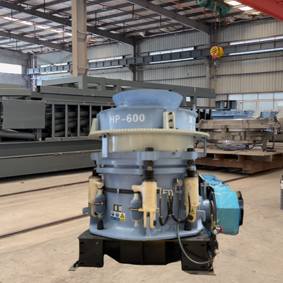 Quality HP600 Multi Cylinder Hydraulic Cone Crusher Cone Crusher With 196mm Max Feed Size factory