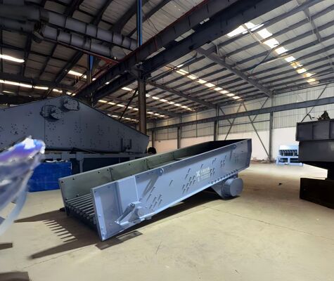 Quality XY-1450 Heavy-duty Grizzly Feeder Three Stage Pre Screening Electromagnetic Vibratory Feeder factory