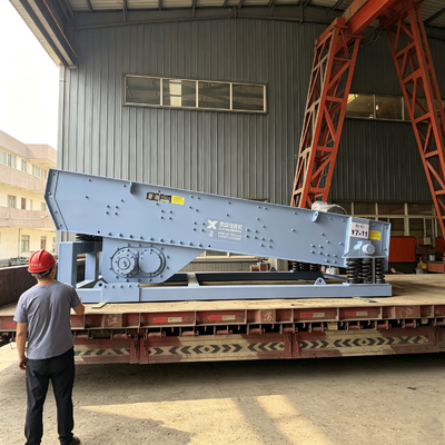 Quality XY Grizzly Feeder Three Stage Pre-screening Variable Speed Control Mud Removal Feeder factory
